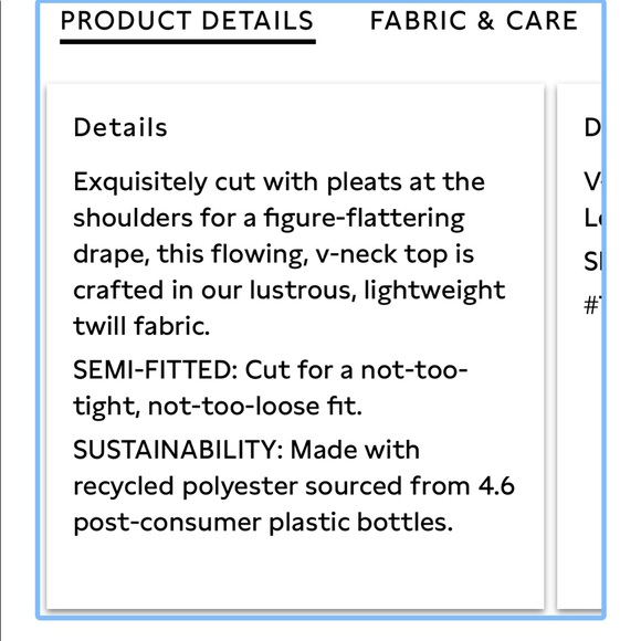 Banana Republic Black Long Sleeve Blouse XS - Picture 9 of 10